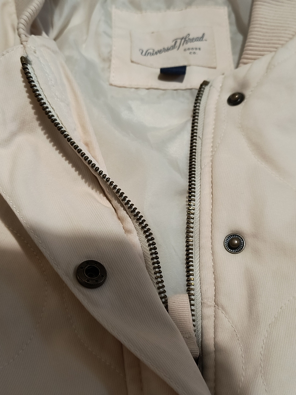 Universal Thread Cream Bomber Jacket - Picture 6 of 10